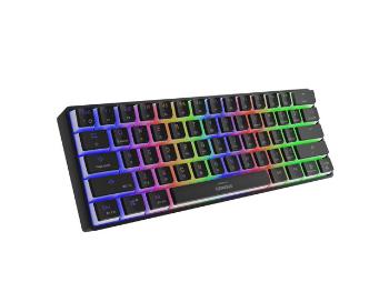 Genesis herní klávesnice THOR 660 RGB/Bezdrátová Bluetooth/US layout/Černá