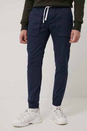 Kalhoty Tommy Jeans Scanton pánské, tmavomodrá barva, jogger