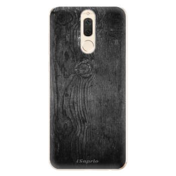 Odolné silikonové pouzdro iSaprio - Black Wood 13 - Huawei Mate 10 Lite