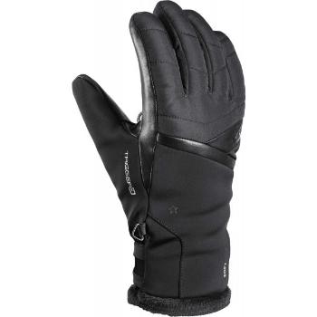 Leki SNOWFOX 3D W Dámské sjezdové rukavice, černá, velikost 6
