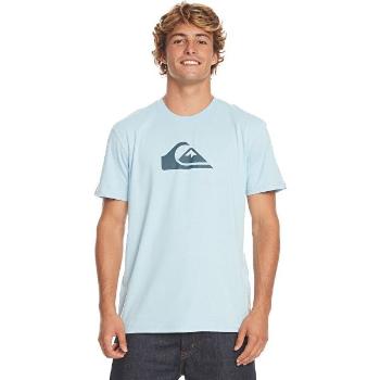 Quiksilver COMP LOGO SS Pánské triko, světle modrá, velikost