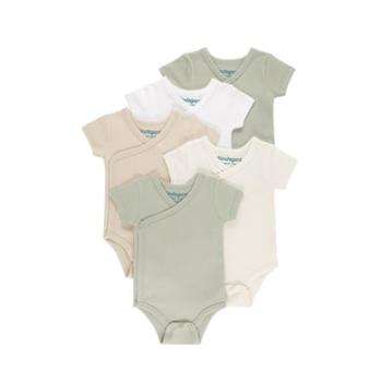 kindsgard Zavinovací body trunder 5-pack s krátkým rukávem beige