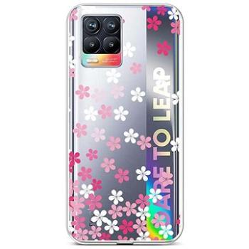 TopQ Realme 8 silikon Pink Blossom 61559 (Sun-61559)