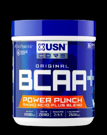 USN BCAA Power Punch modrá malina 400 g