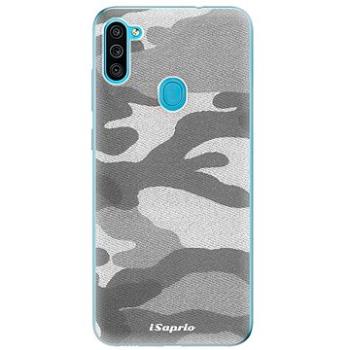 iSaprio Gray Camuflage 02 pro Samsung Galaxy M11 (graycam02-TPU3-M11)