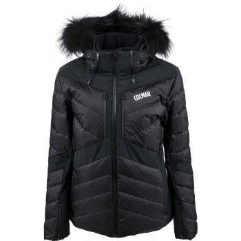 Colmar L.DOWN JACKET+F Dámská péřová lyžařská bunda, černá, velikost 44