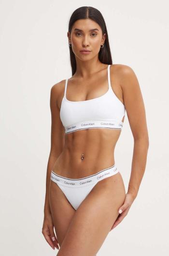 Plavkové kalhotky Calvin Klein bílá barva, KW0KW02429