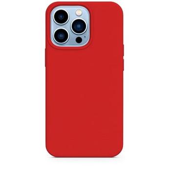 Epico Silikonový kryt na iPhone 13 Pro s podporou uchycení MagSafe - červený (60410101400001)