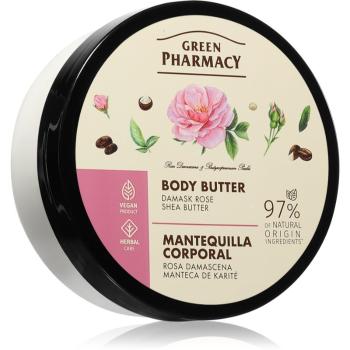 Green Pharmacy Body Care Damask Rose & Shea Butter intenzivně hydratační tělové máslo 200 ml