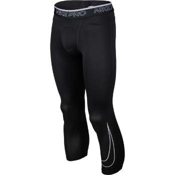 Nike M NP DF 3QT TIGHT Pánské sportovní legíny, černá, velikost S