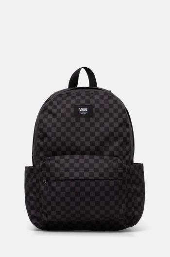 Dětský batoh Vans Old Skool Grom Check Backpack černá barva, velký, vzorovaný, VN000J3KBA51