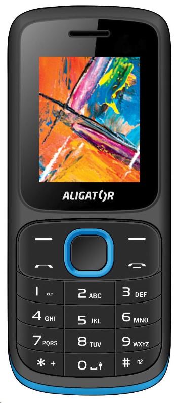 Aligator D210 Dual SIM, černo-modrý