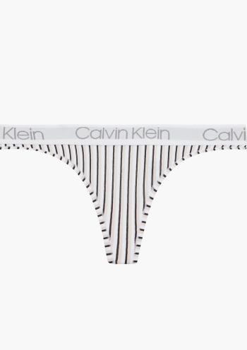 Dámské tanga Calvin Klein QD3751 S Bílá