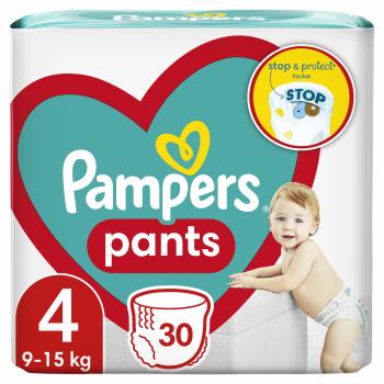 Pampers Plenkové kalhotky Pants Velikost 4, 30 ks