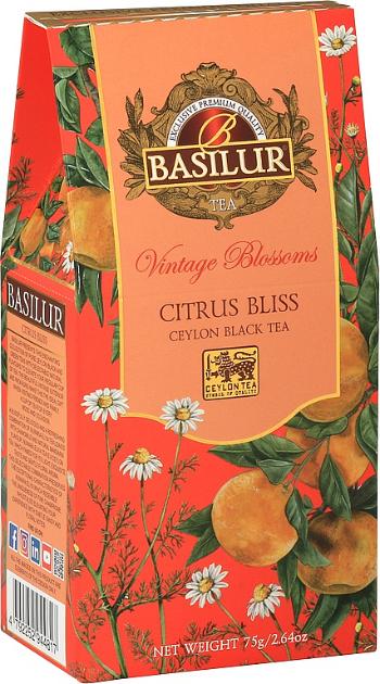 Basilur Vintage Blossoms Citrus Bliss papír 75 g