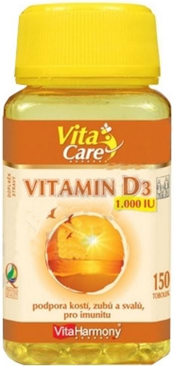 VitaHarmony Vitamin D3 1000IU 150 tobolek