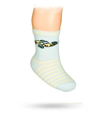 WOLA Kojenecké ponožky s obrázkem FORMULE Velikost: 15-17