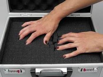Hliníkový kufr s pěnovou výplní Viso STC900P, 330 x 240 x 165 mm