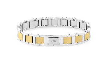 Calvin Klein Nadčasový bicolor náramek pro muže Link 35100009