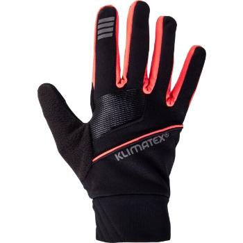 Klimatex MANKU Běžecké rukavice, černá, velikost L
