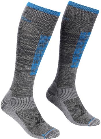 Ortovox Ski compression long socks m - grey blend 42-44