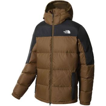 The North Face M DIABLO DOWN HOODIE Pánská péřová bunda, khaki, velikost M