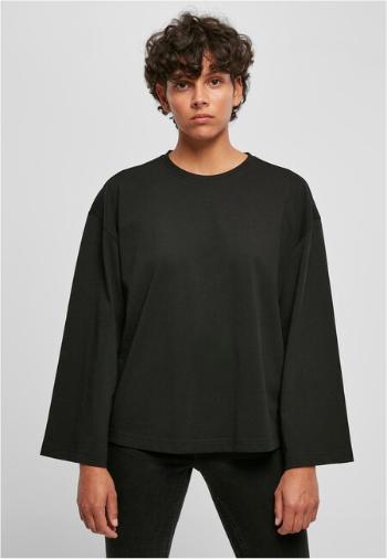 Urban Classics Ladies Organic Oversized Wide Longsleeve black - M