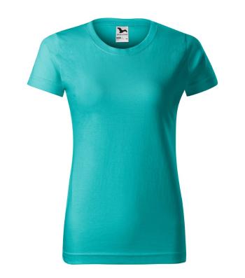 MALFINI Dámské tričko Basic - Emerald | S