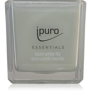 ipuro Essentials White Lily vonná svíčka 125 g