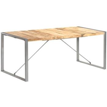 Jídelní stůl 180x90x75 cm masivní hrubé mangovníkové dřevo (321564)