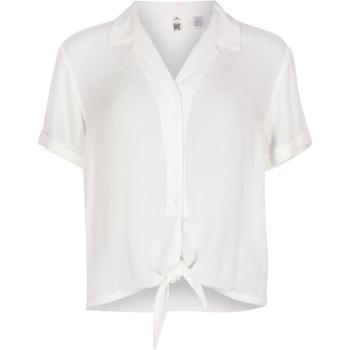 O'Neill CALI WOVEN SHIRT Dámská košile s krátkým rukávem, bílá, velikost XS