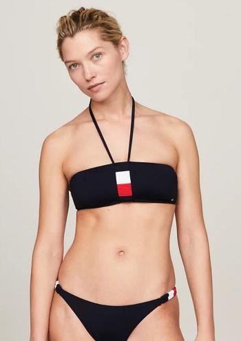 Dámské plavky Tommy Hilfiger UW0UW05297+UW0UW05298 L Tm. modrá