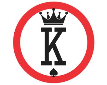 Samolepky zákaz - 5ks K as King