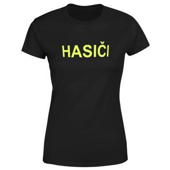 Tričko Hasiči - nápis (Velikost: 2XL, Typ: pro ženy)