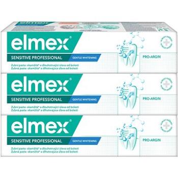 ELMEX Sensitive Professional Gentle Whitnening 3 × 75 ml (8590232000432)