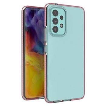 Spring Case silikonový kryt na Samsung Galaxy A73, světlorůžový (HUR244241)