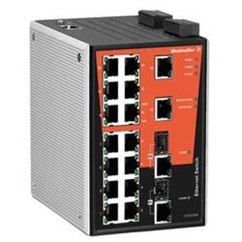 Průmyslový ethernetový switch Weidmüller, IE-SW-PL18M-2GC-16TX