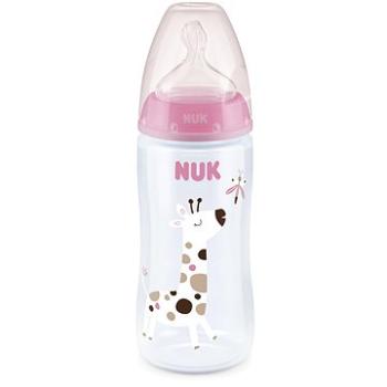 NUK FC+ láhev s kontrolou teploty 300 ml, růžová (BABY3513c)