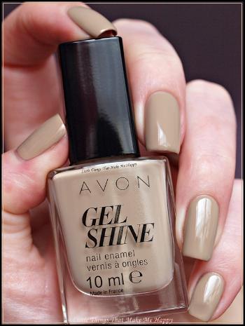 Avon Lak na nehty Gel Shine - Barely There