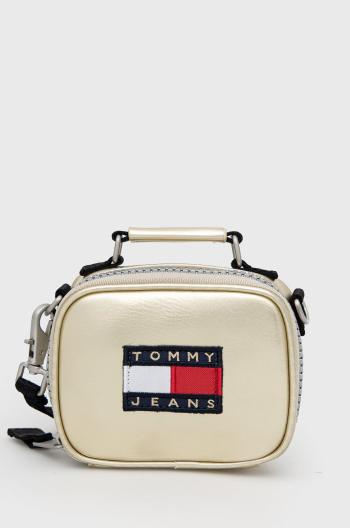 Kabelka Tommy Jeans zlatá barva