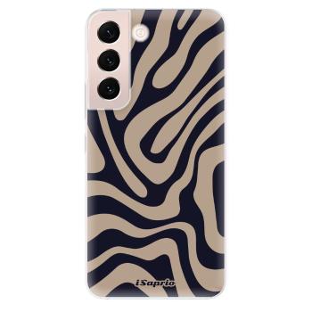 Odolné silikonové pouzdro iSaprio - Zebra Black - Samsung Galaxy S22+ 5G