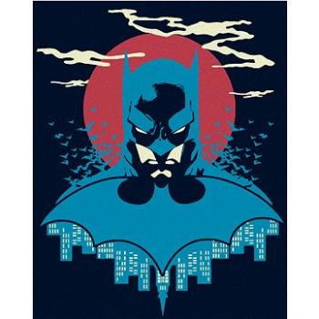 Zuty - Batman v modré a červené, 40×50 cm (HRAwlmal69nad)
