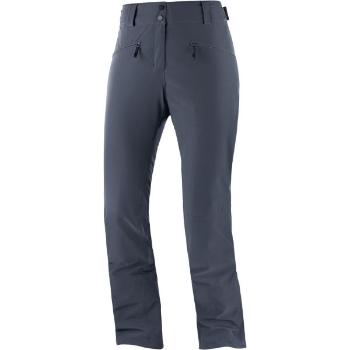 Salomon EDGE PANT W Dámské lyžařské kalhoty, tmavě šedá, velikost L