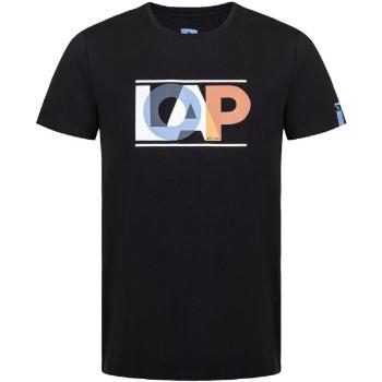 Loap ALBERTTO Pánské triko, černá, velikost XL