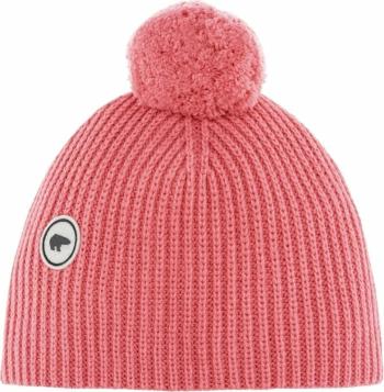 Eisbär Mirna Pompon Beanie Peach Pink UNI Lyžařská čepice