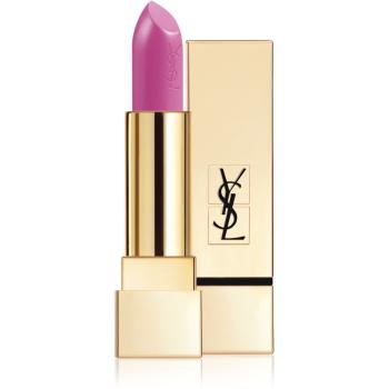 Yves Saint Laurent Rouge Pur Couture rtěnka s hydratačním účinkem odstín 49 Tropical Pink 3,8 g