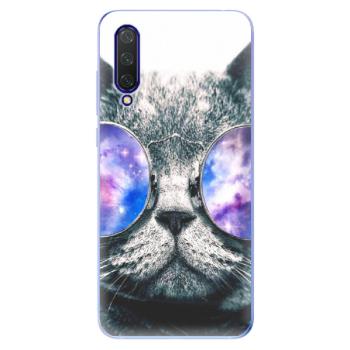 Odolné silikonové pouzdro iSaprio - Galaxy Cat - Xiaomi Mi 9 Lite