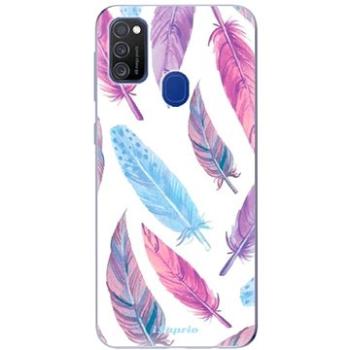iSaprio Feather Pattern 10 pro Samsung Galaxy M21 (feather10-TPU3_M21)