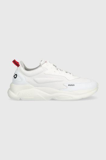 Sneakers boty HUGO Leon bílá barva, 50487568