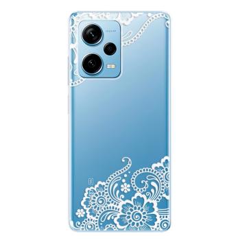 Odolné silikonové pouzdro iSaprio - White Lace 02 - Xiaomi Redmi Note 12 Pro 5G / Poco X5 Pro 5G